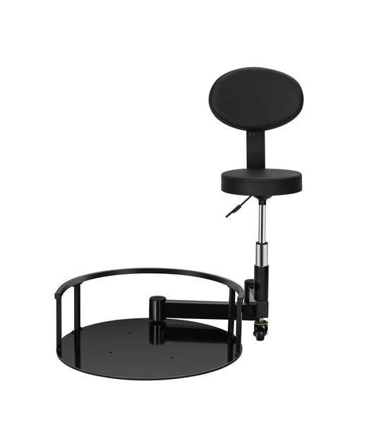 Barber Rotating Stool for Barber Chair (Round Base)